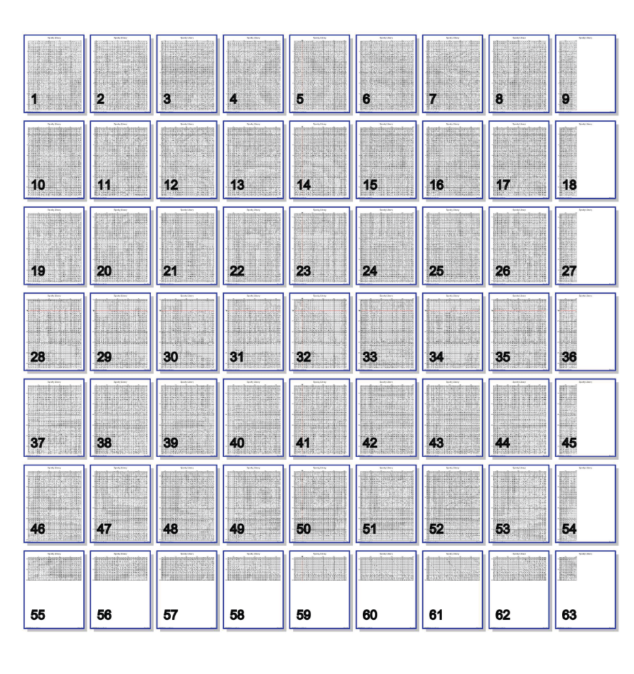 Stitching Jules Design Cross Stitch Pattern Spooky Library Vintage Greyscale Full Coverage Large Counted Cross Stitch Pattern (Digital Download)