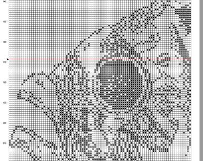 Stitching Jules Design Cross Stitch Pattern Steampunk Fish Monochrome Cross Stitch Pattern Instant PDF Download