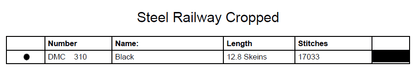 Stitching Jules Design Cross Stitch Pattern Steel Railway Smaller Cross Stitch Pattern | Instant PDF Download