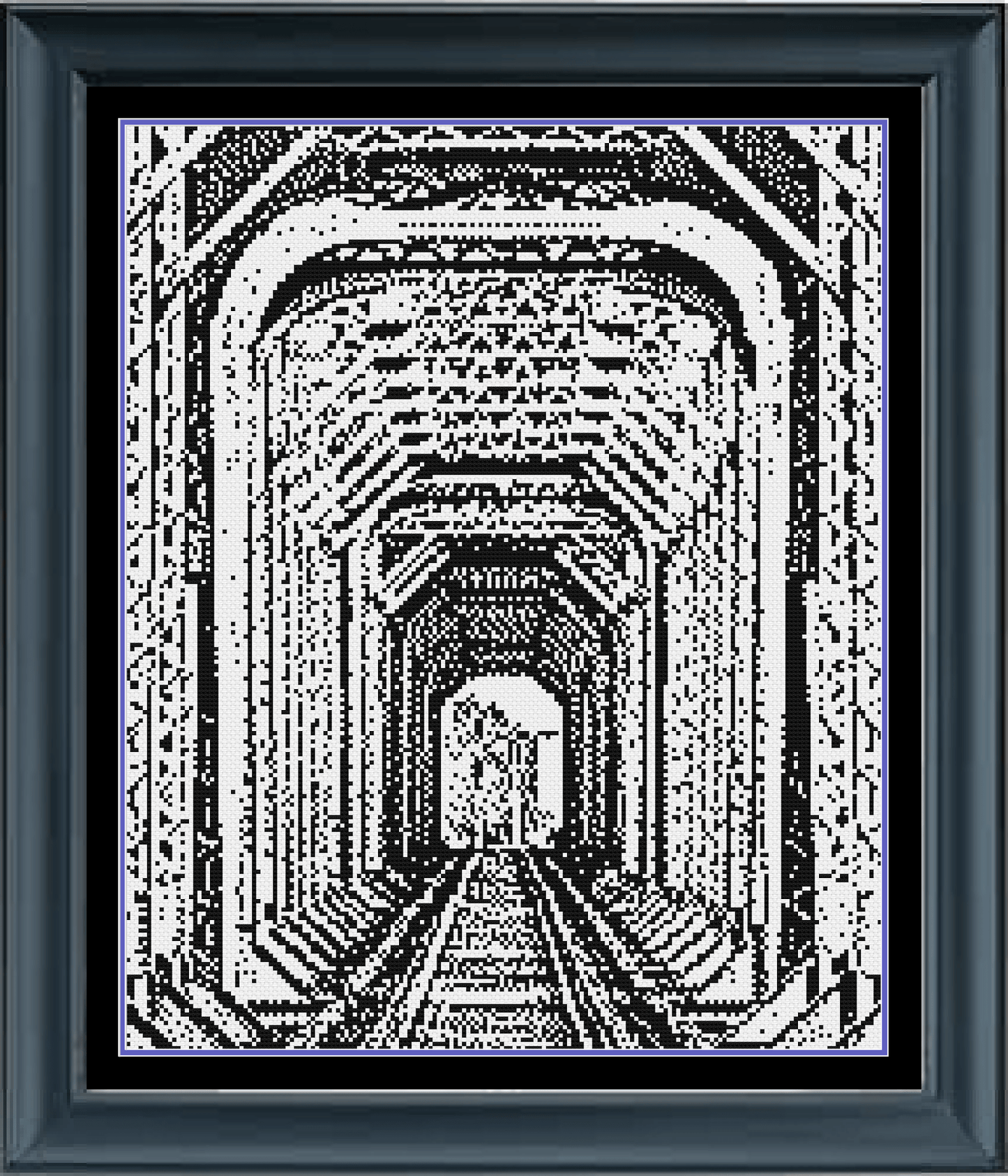 Stitching Jules Design Cross Stitch Pattern Steel Railway Smaller Cross Stitch Pattern | Instant PDF Download