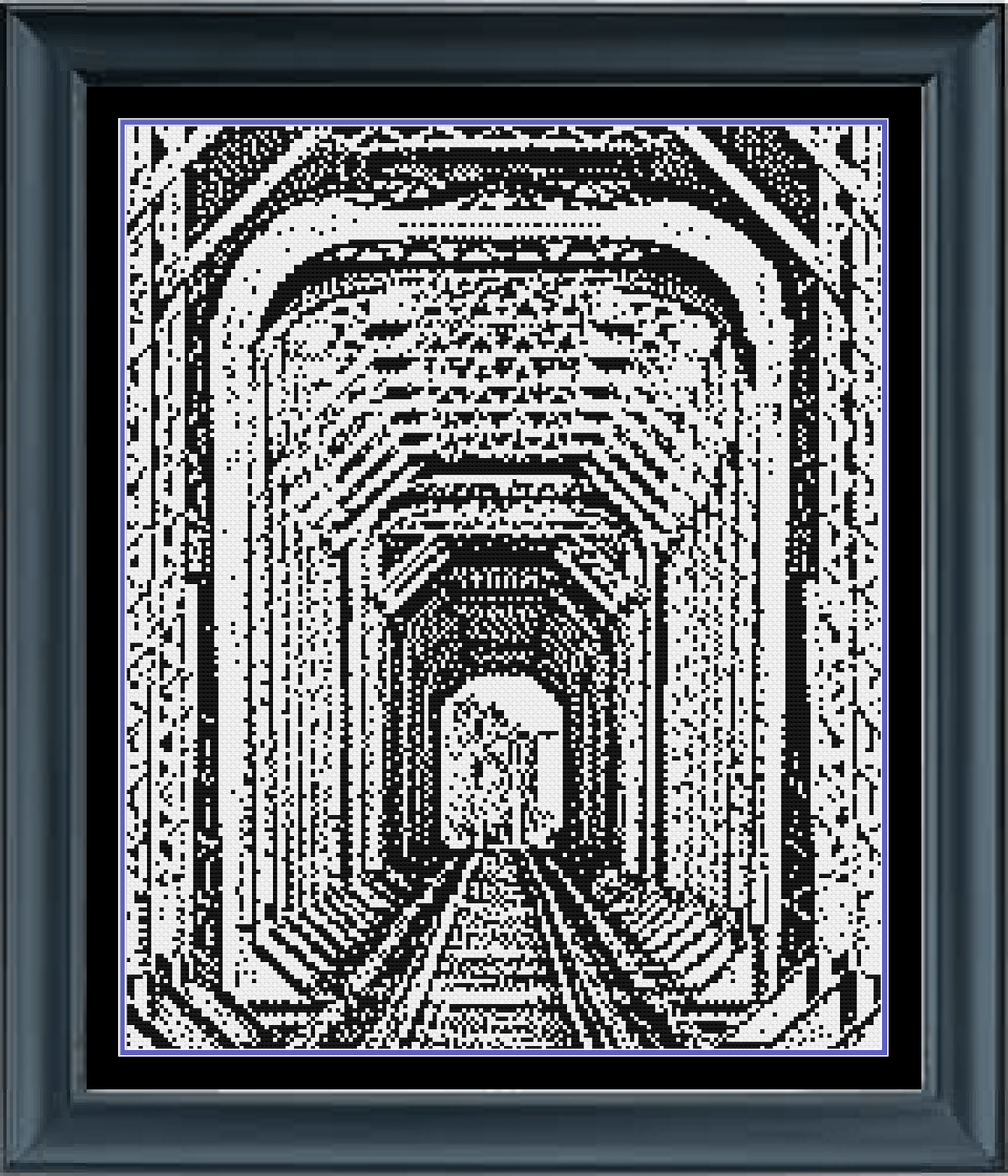 Stitching Jules Design Cross Stitch Pattern Steel Railway Smaller Cross Stitch Pattern | Instant PDF Download