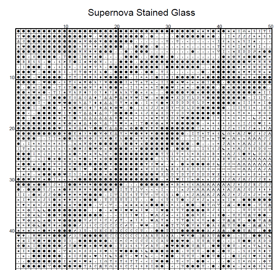 Stitching Jules Design Cross Stitch Pattern Supernova Space Astronomy Stars Full Coverage Large Counted Cross Stitch Pattern Digital Download