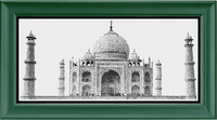 Thumbnail for Stitching Jules Design Cross Stitch Pattern Taj Mahal India Cross Stitch Pattern