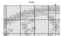 Thumbnail for Stitching Jules Design Cross Stitch Pattern Texas Alamo US State Counted Cross Stitch Pattern | Instant Download PDF