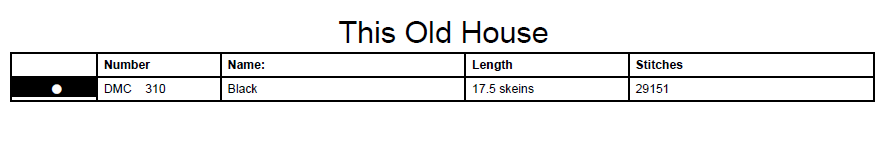 Stitching Jules Design Cross Stitch Pattern This Old House Monochrome Cross Stitch Pattern