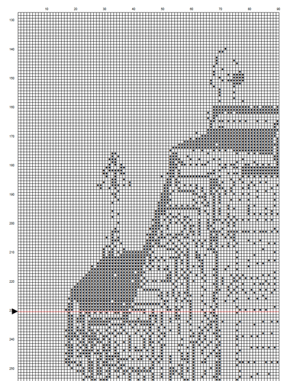 Stitching Jules Design Cross Stitch Pattern This Old House Monochrome Cross Stitch Pattern