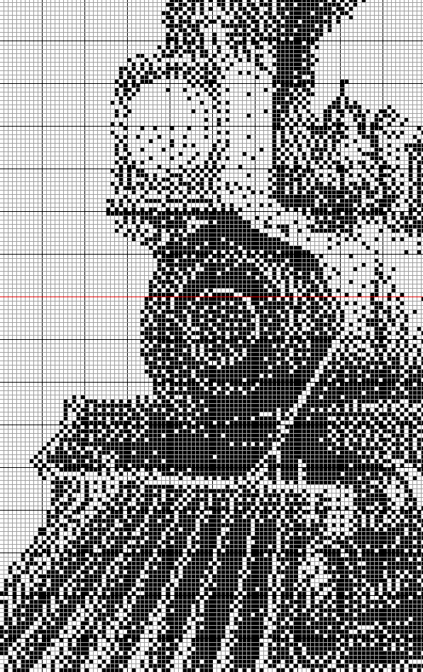 Stitching Jules Design Cross Stitch Pattern Train Stop Railroad Monochrome Cross Stitch Needlepoint Embroidery Pattern PDF Instant Download