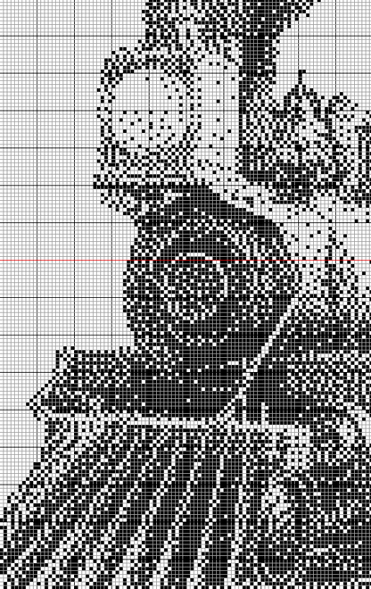 Stitching Jules Design Cross Stitch Pattern Train Stop Railroad Monochrome Cross Stitch Needlepoint Embroidery Pattern PDF Instant Download