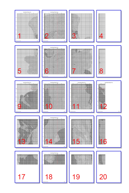 Stitching Jules Design Cross Stitch Pattern Uncle Sam Cross Stitch Pattern | USA Patriotic Cross Stitch Pattern | Instant PDF Download And