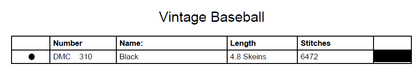 Stitching Jules Design Cross Stitch Pattern Vintage Baseball Sketch Cross Stitch Pattern | Blackwork | Instant PDF Download
