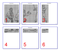 Thumbnail for Stitching Jules Design Cross Stitch Pattern Vintage Baseball Sketch Cross Stitch Pattern | Blackwork | Instant PDF Download