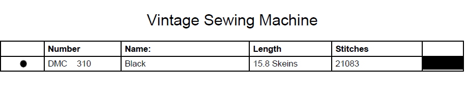 Stitching Jules Design Cross Stitch Pattern Vintage Sewing Machine Monochrome Cross Stitch Pattern Instant PDF Download