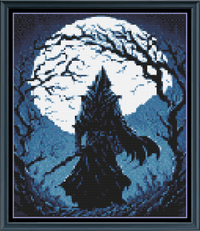 Thumbnail for Stitching Jules Design Cross Stitch Pattern Walk in The Night