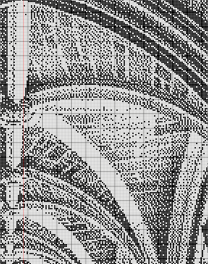 Stitching Jules Design Cross Stitch Pattern Walkway Architecture Building Monochrome Cross Stitch Needlepoint Embroidery Pattern - Instant Download - Pattern Keeper Ready