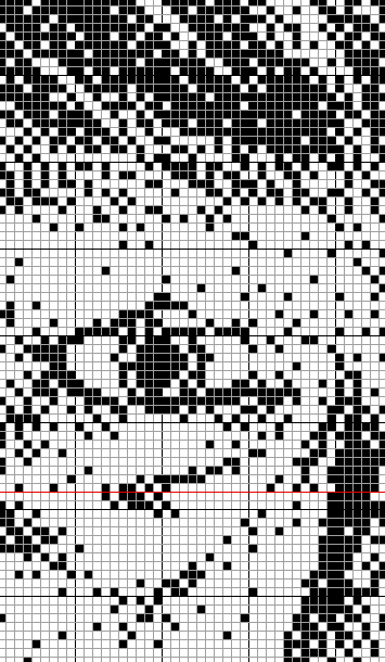 Stitching Jules Design Cross Stitch Pattern Wolfman Halloween Classic Horror Movie Cross Stitch Pattern Instant PDF Download