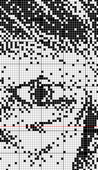 Horror Stitching Vector Wolfman Halloween Classic Horror Movie Cross Stitch Pattern Instant PD ...