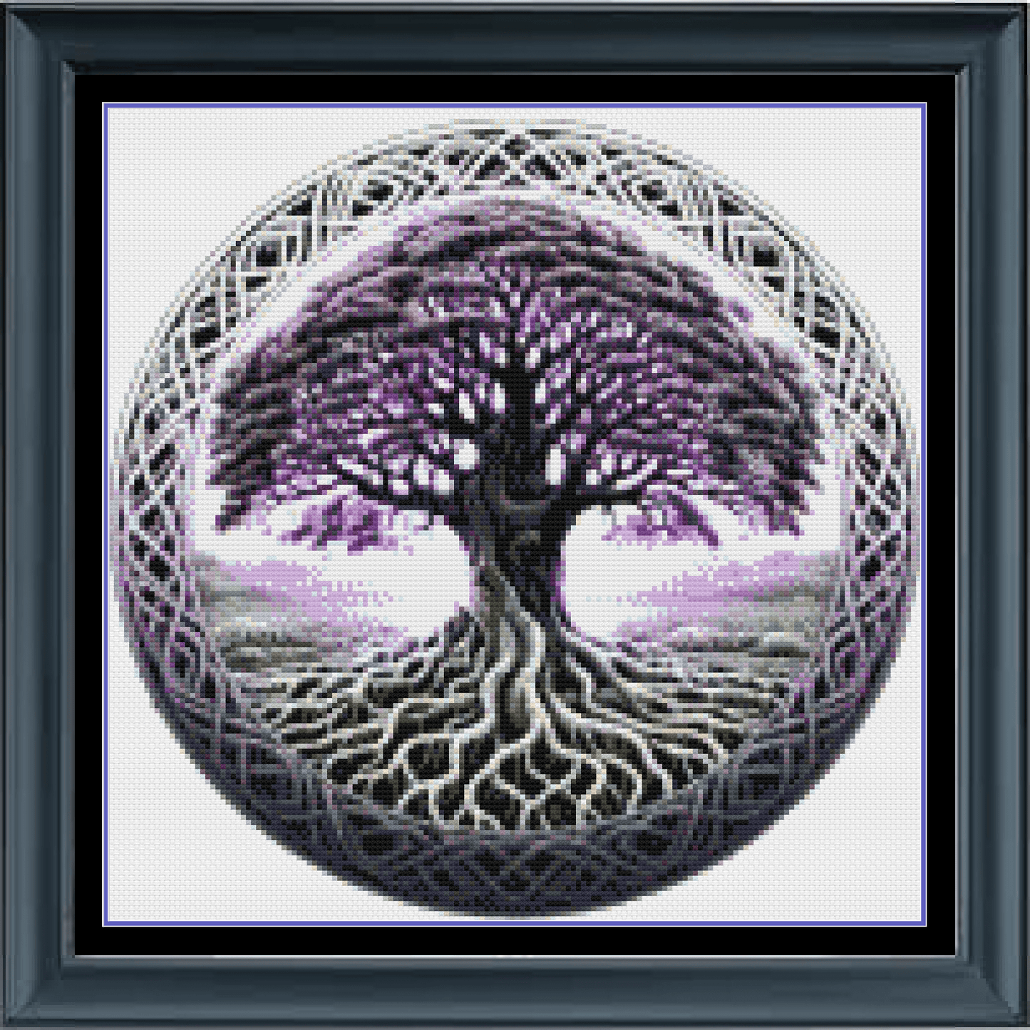 Stitching Jules Design Cross Stitch Pattern World Tree Yggdrasil Cross Stitch Pattern Instant PDF Download