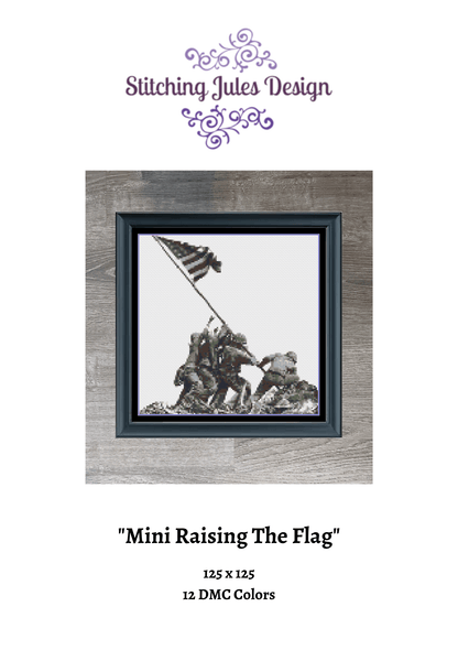 Stitching Jules Design Cross Stitch Pattern World War 2 Marine Corps Cross Stitch Pattern Instant PDF Download
